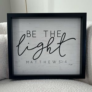 Inspiration Art Black Frame